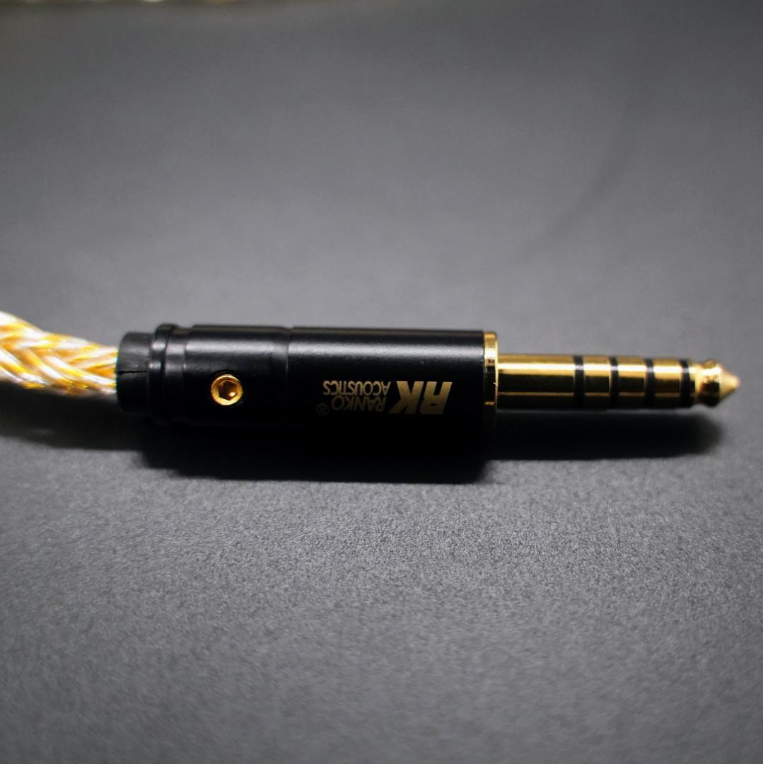 特別価格16芯 金銀線撚り合わせリケーブル膨張MMCX/4.4mmバランス接続