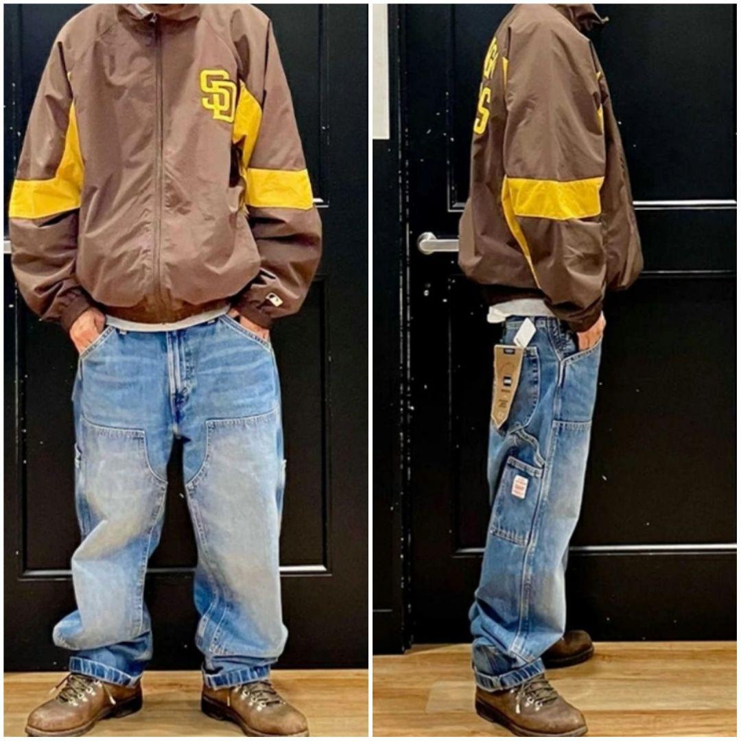 ■LEVI'S WorkWear 568■LOOSE ダブルニー ルーズ W32