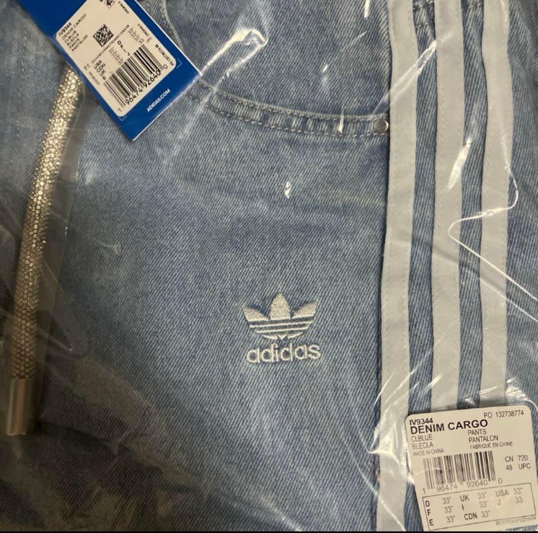 【激レア・日本未発売】adidas Adilenium デニム カーゴパンツ