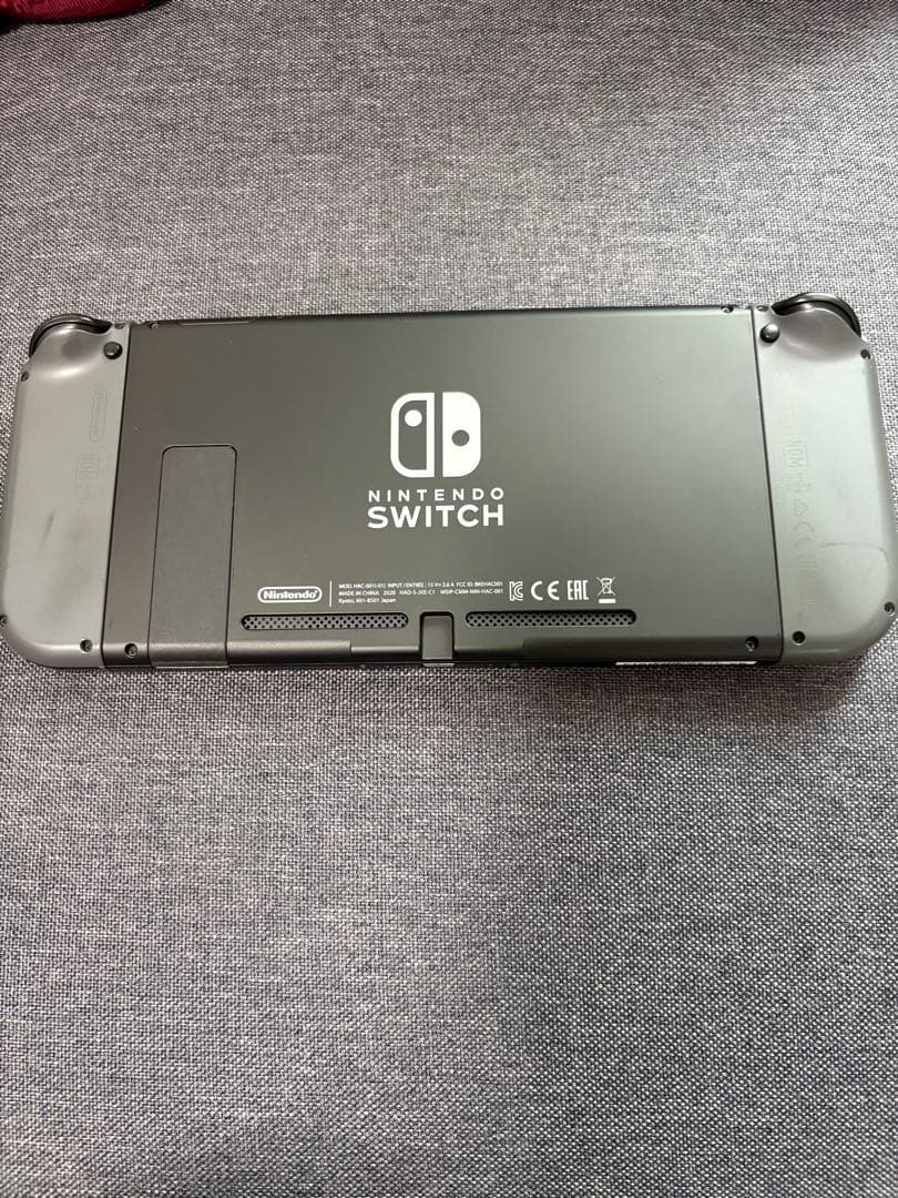 【バッテリー強化版】Nintendo Switch 本体 グレー 完品