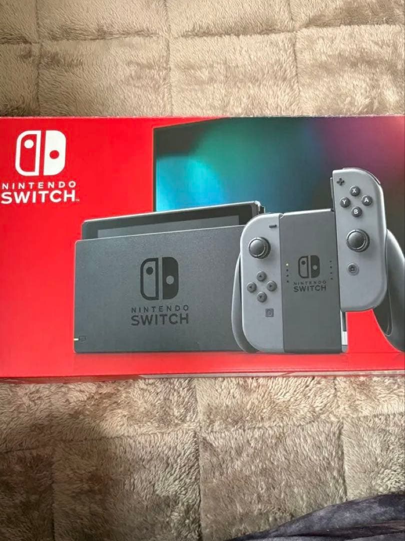 【バッテリー強化版】Nintendo Switch 本体 グレー 完品