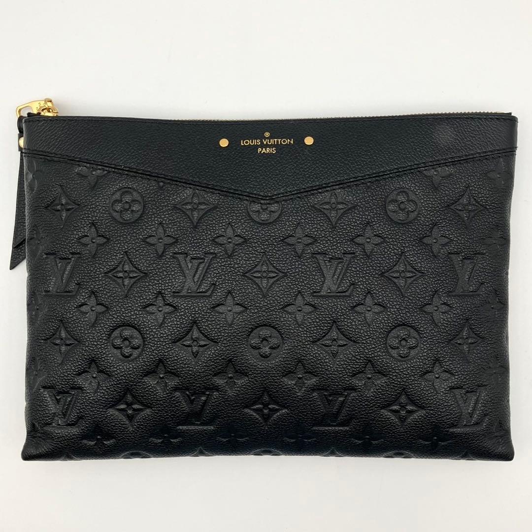 【極美品】ルイヴィトン　クラッチバッグ　デイリーポーチ　モノグラム　アンプラント