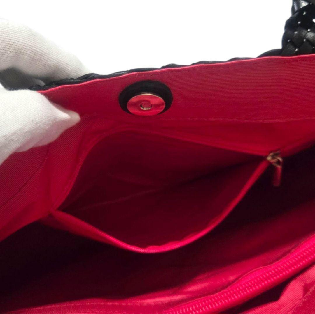 【新品】yoshie inaba 　かごバッグ　トート　ブラック　イタリア製