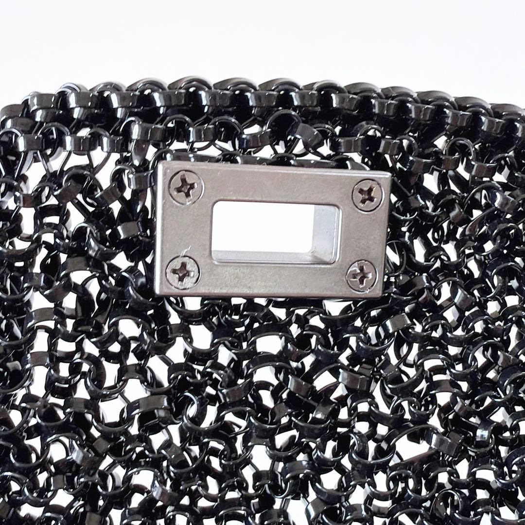 現行品　未使用アンテプリマ　ルッケット II ミディアム　横長　エナメルブラック