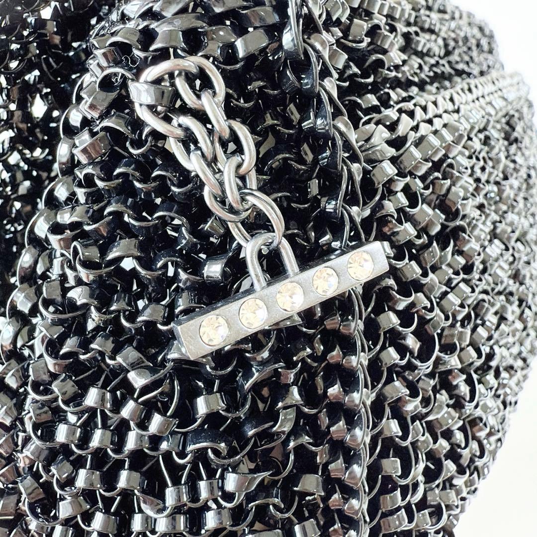 現行品　未使用アンテプリマ　ルッケット II ミディアム　横長　エナメルブラック