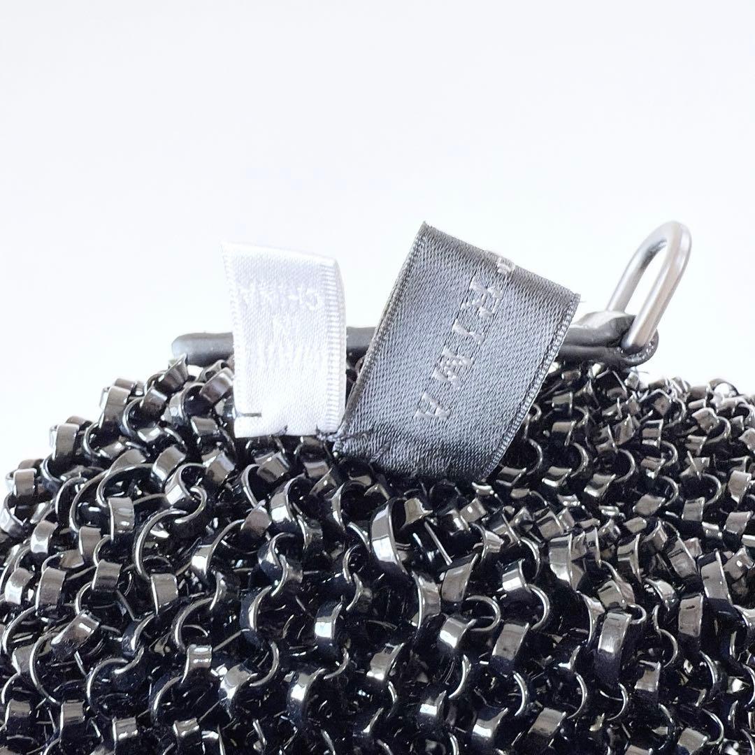 現行品　未使用アンテプリマ　ルッケット II ミディアム　横長　エナメルブラック