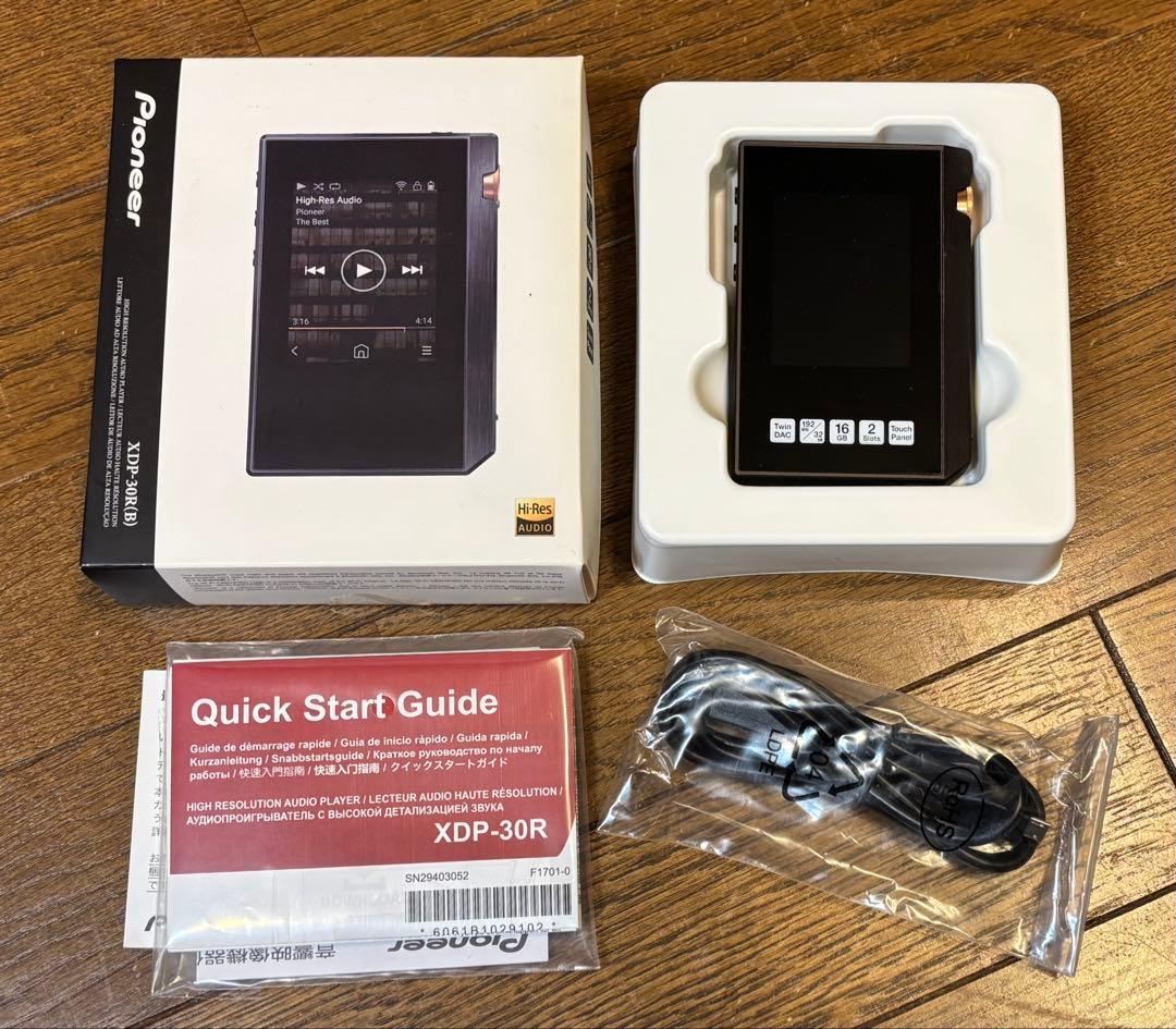 Pioneer XDP-30R(B) デジタルオーディオプレーヤー