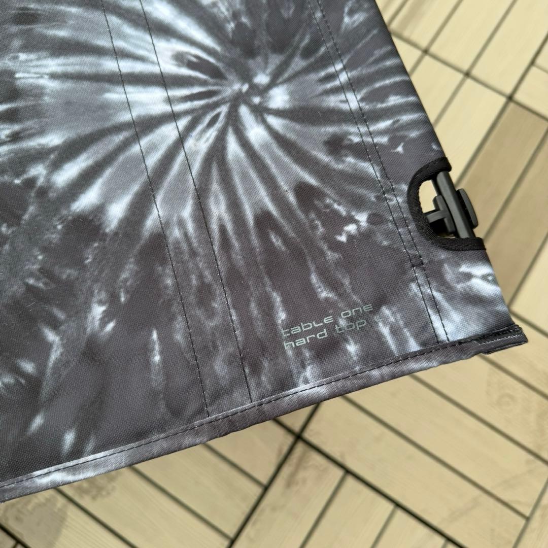 helinox ヘリノックス ブラック タイダイ チェア テーブル セット