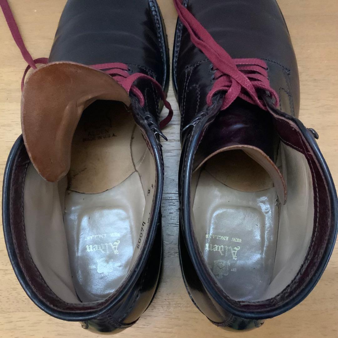 良好 Alden オールデン コードバン マンソンブーツ 8(26~27相当)