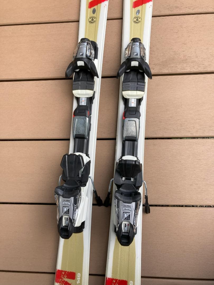 3点セットフォルクル RTM7.4 スキー149cm／ブーツ26cm／ストック