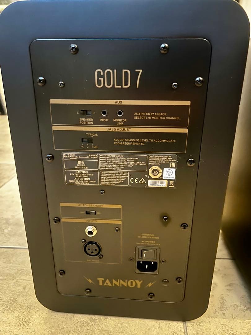 TANNOY GOLD 7 スタジオモニタースピーカー美