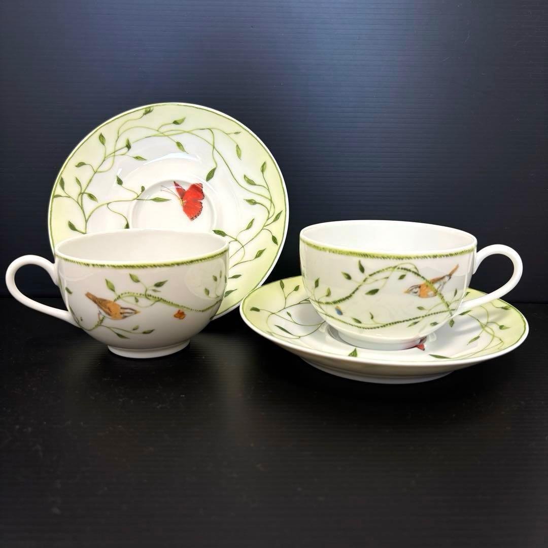 【希少 未使用】レイノー ヒストリー ナチュール 食器セット カップ&ソーサー