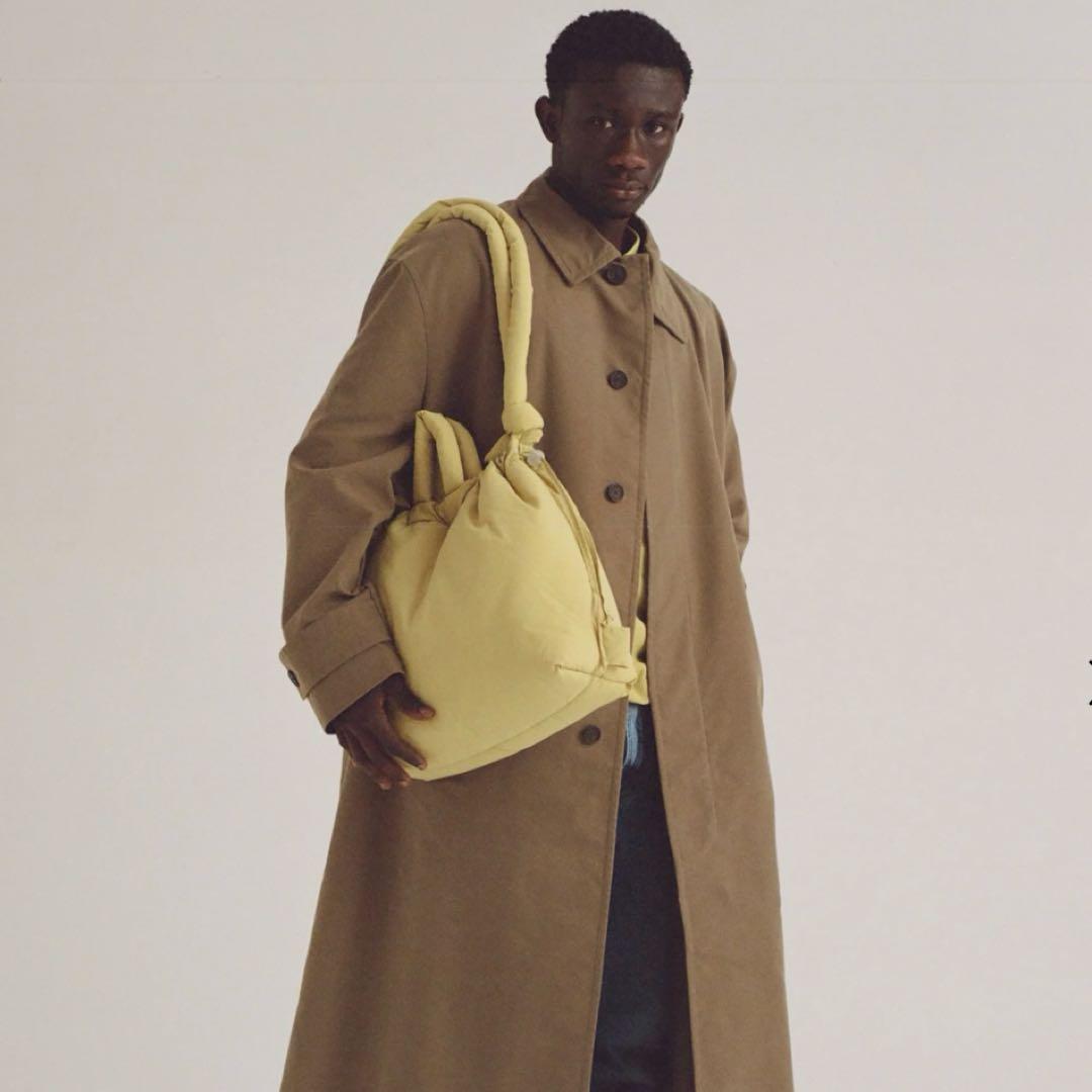 【美品】OLEND ONA SOFT BAG ライム 軽量 撥水 19L