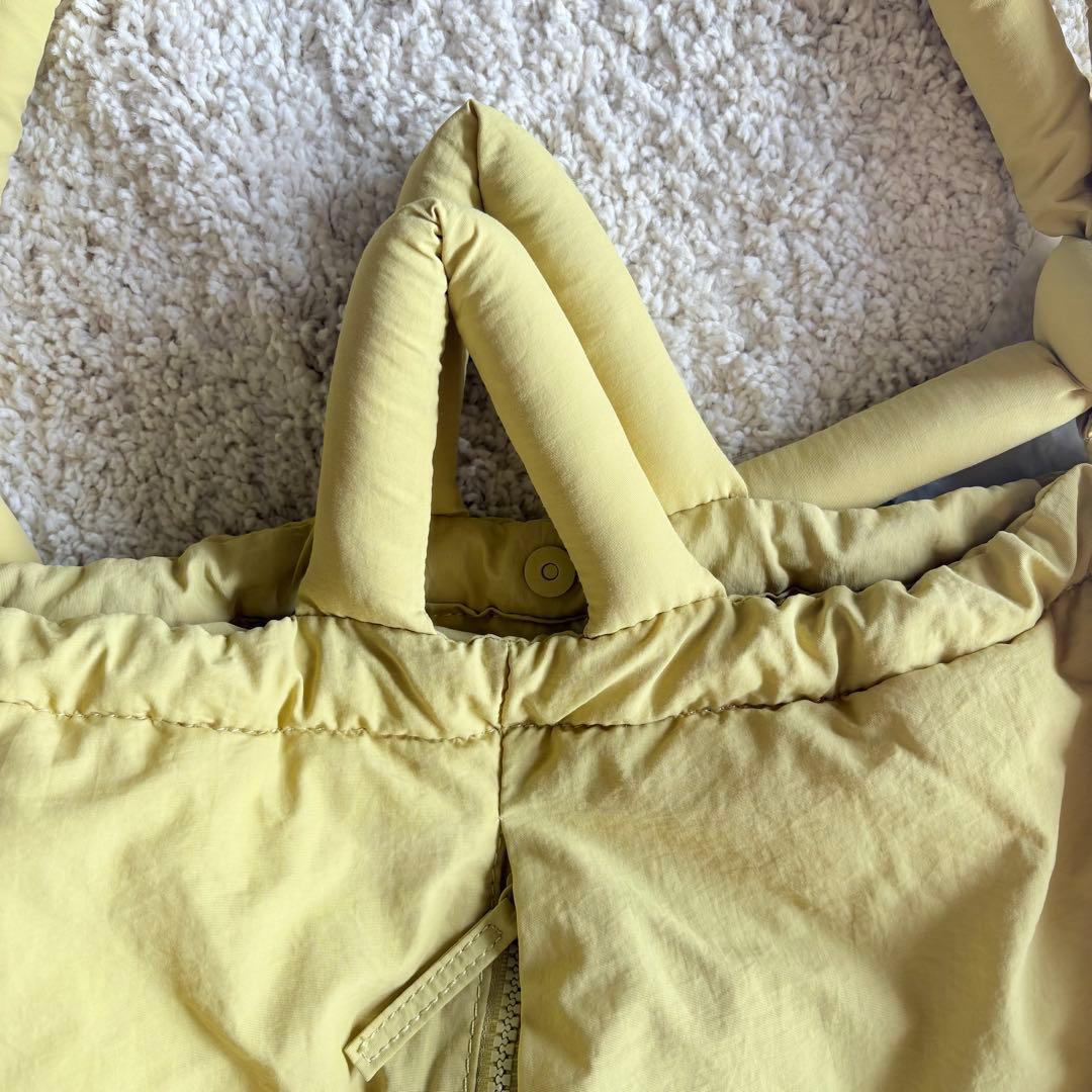 【美品】OLEND ONA SOFT BAG ライム 軽量 撥水 19L