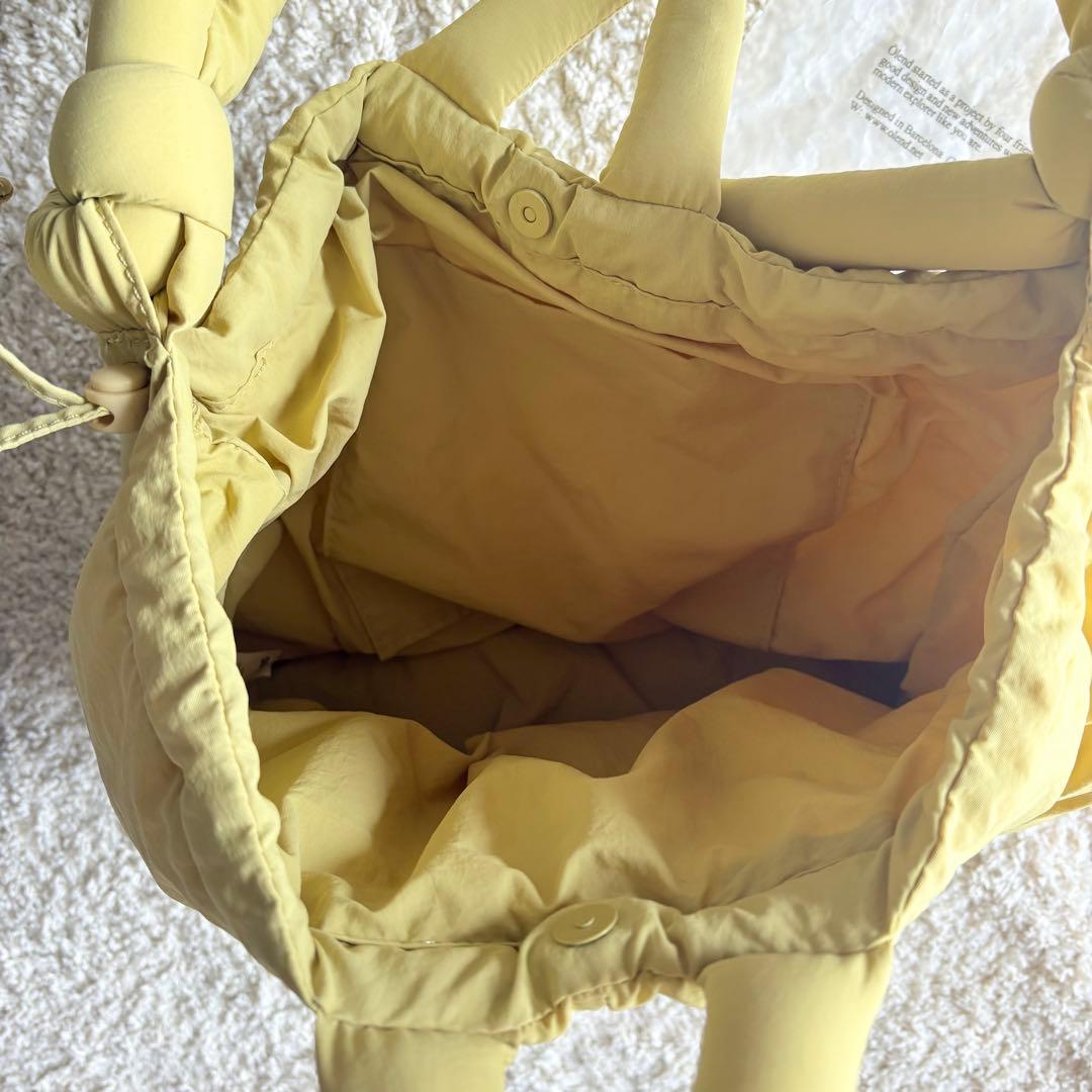 【美品】OLEND ONA SOFT BAG ライム 軽量 撥水 19L