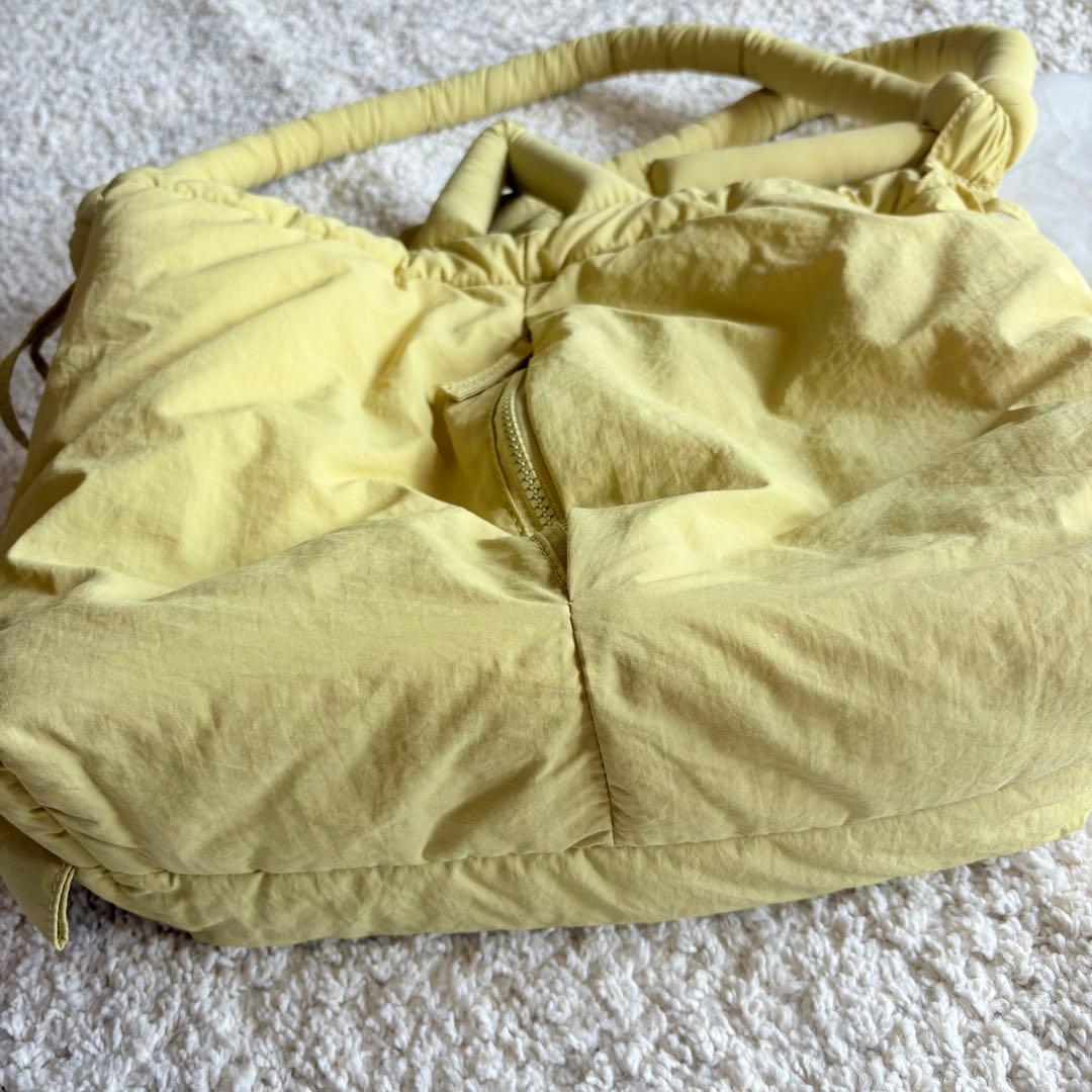 【美品】OLEND ONA SOFT BAG ライム 軽量 撥水 19L