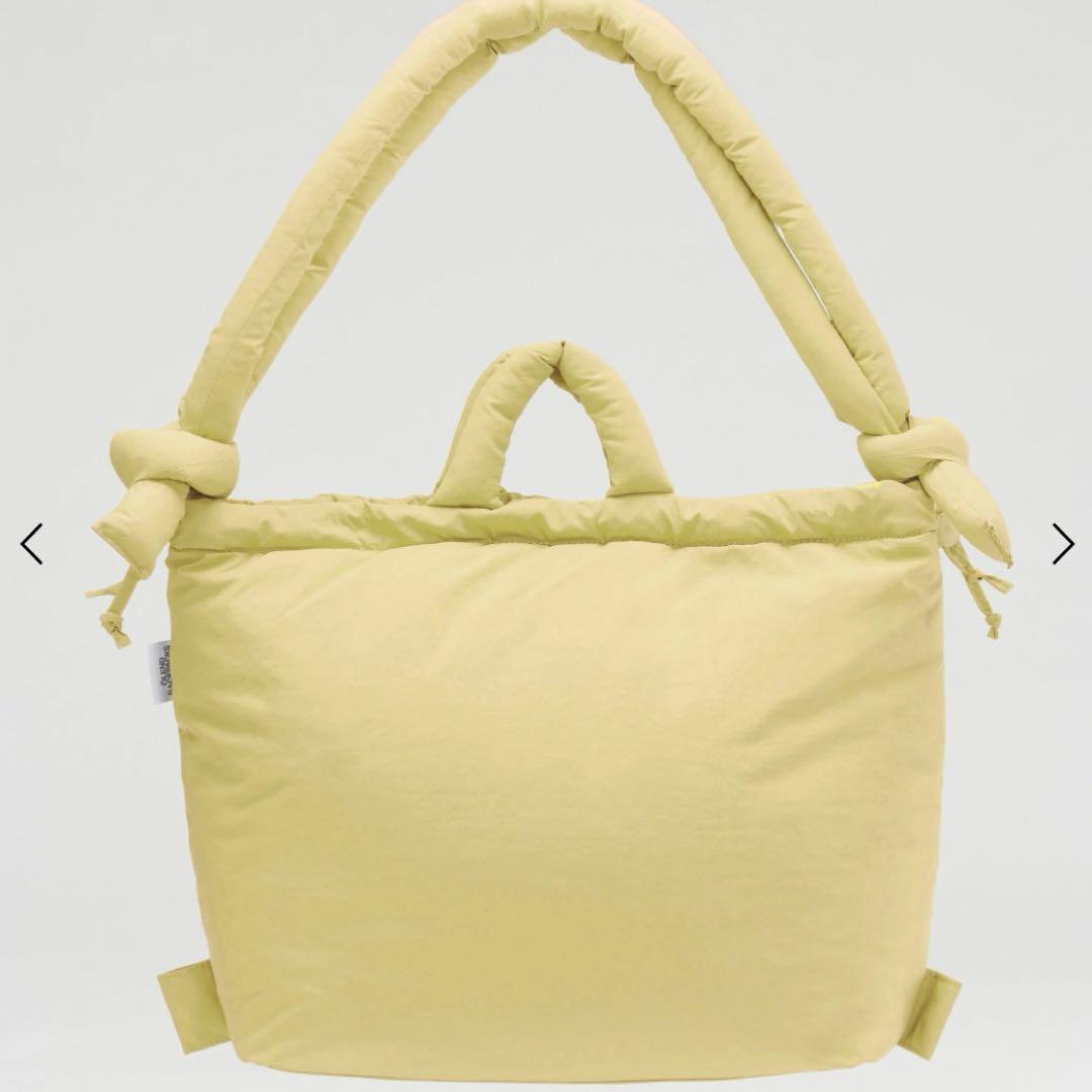 【美品】OLEND ONA SOFT BAG ライム 軽量 撥水 19L