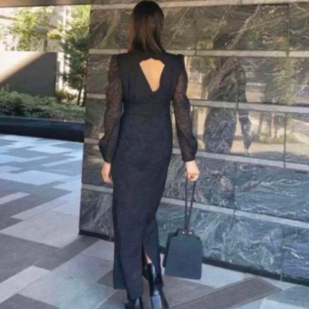 Knuth Marf ブラックバックオープンドレス