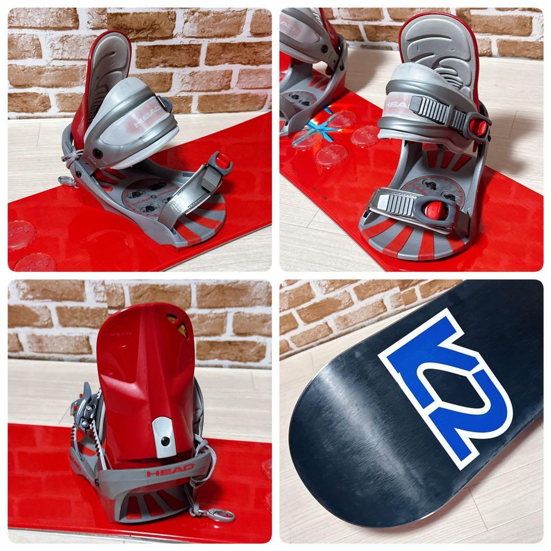 k2 HEAD スノーボード　SATELLITE139 ビンディングセット