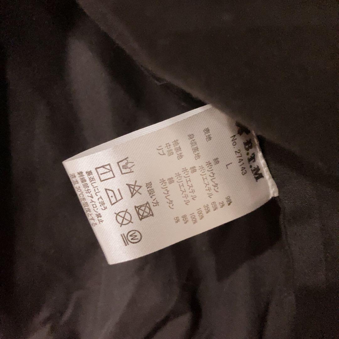 新品・タグ付き＊抜刀娘 結愛キルトMA-1コーデュロイジャケットブルゾンLサイズ