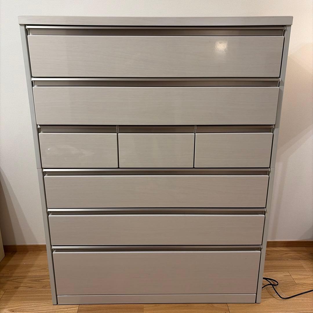 【定価7万】100-6HC アスター チェスト 木製 六段チェスト タンス 収納