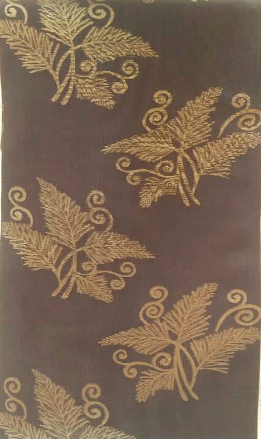 【売約済】『 絽名古屋帯 松唐草 セピア色』『訳アリ！名古屋帯 花文様 水色』