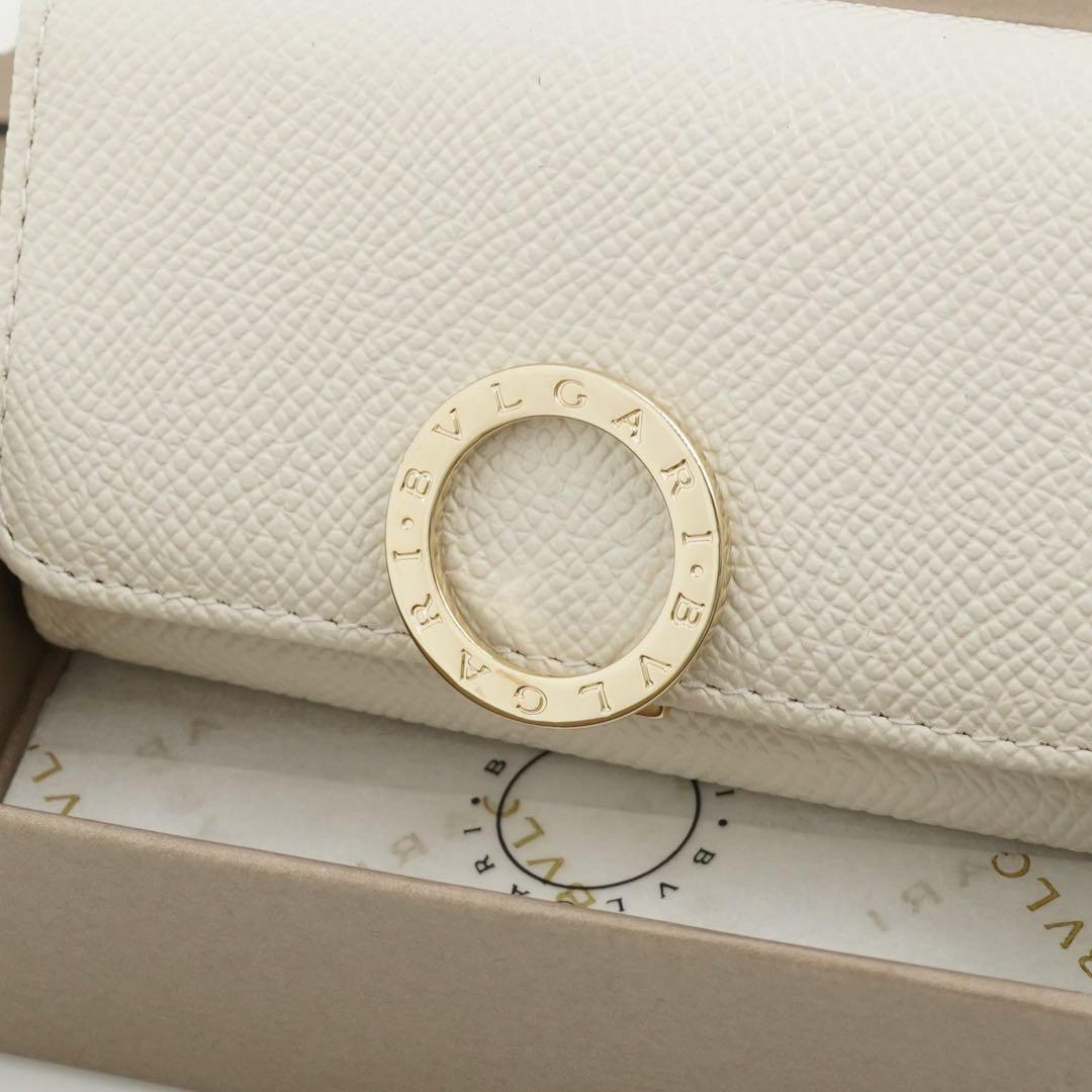 ✨新品未使用・箱証明書付き✨　ブルガリ　キーケース　6連　ビーゼロワン　レザー