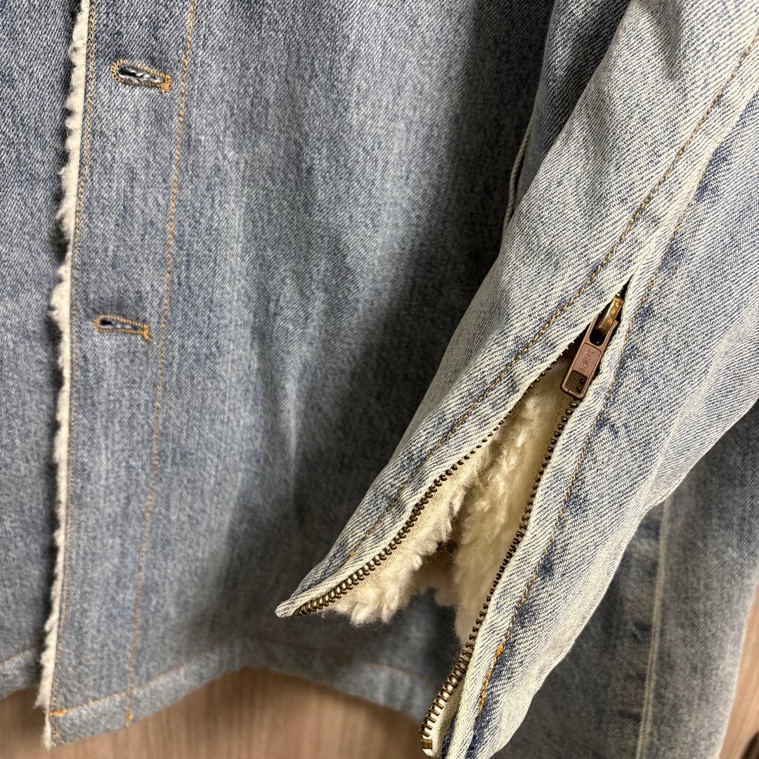 Whim Gazette デニムボアジャケット