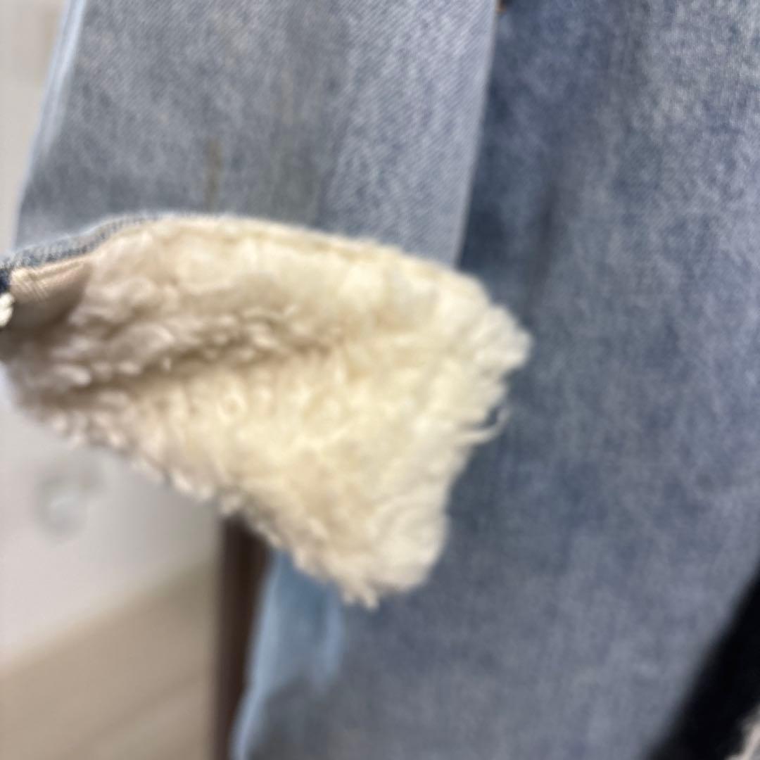 Whim Gazette デニムボアジャケット