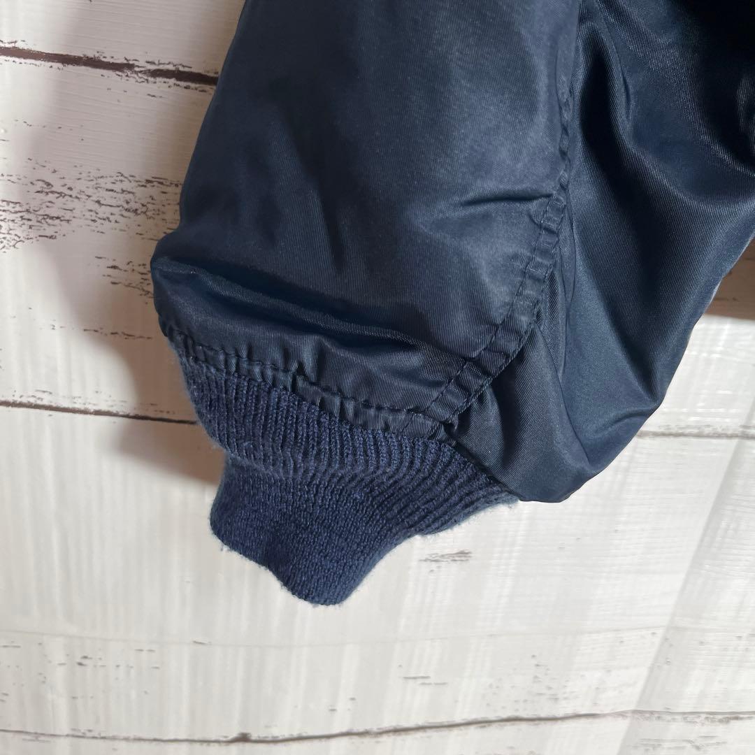 希少ヴィンテージ　超音速攻撃ヘリ　AIR WOLF MA-1ジャケット ネイビー