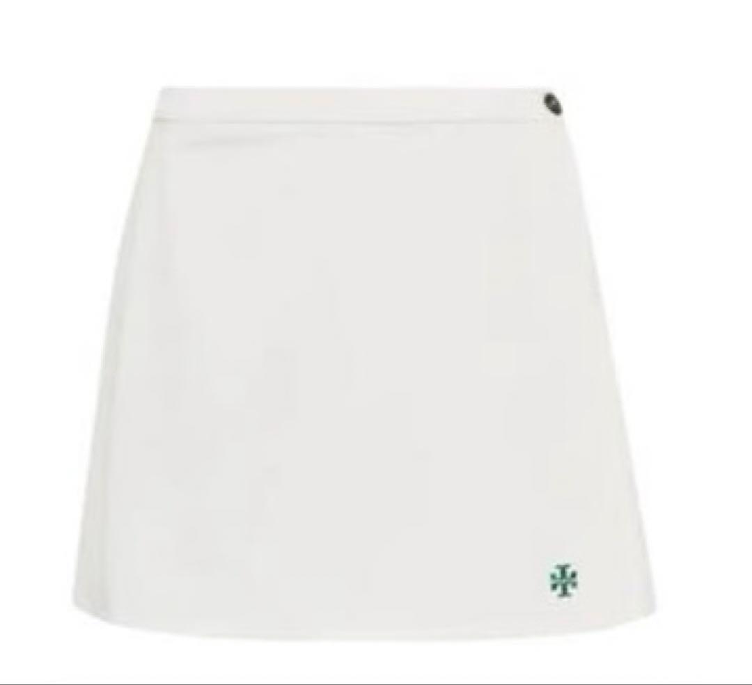 TORY BURCH 【新品未使用タグ付き】ラップテニススカートスノーホワイト