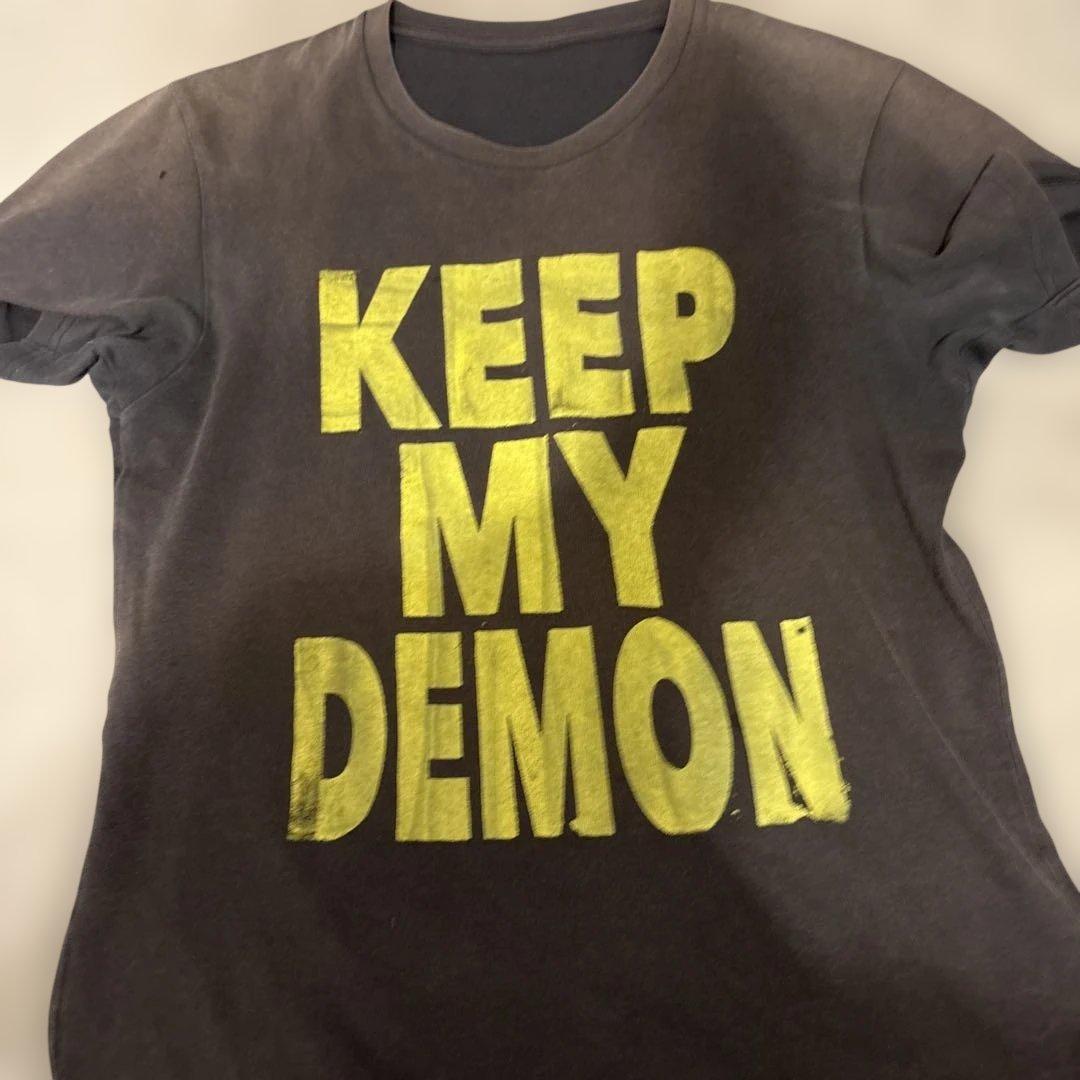 KEEP MY DEMON Tシャツ 黄色