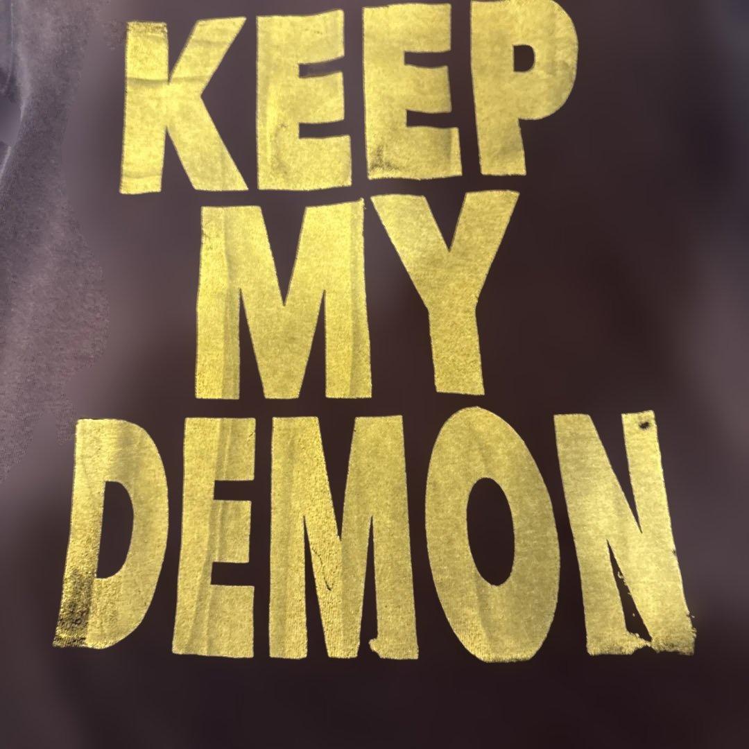 KEEP MY DEMON Tシャツ 黄色