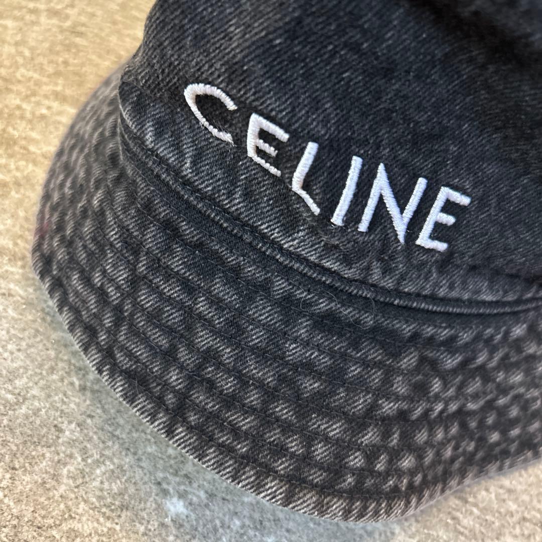 美品　ハット　セリーヌ　CELINE バゲットハット