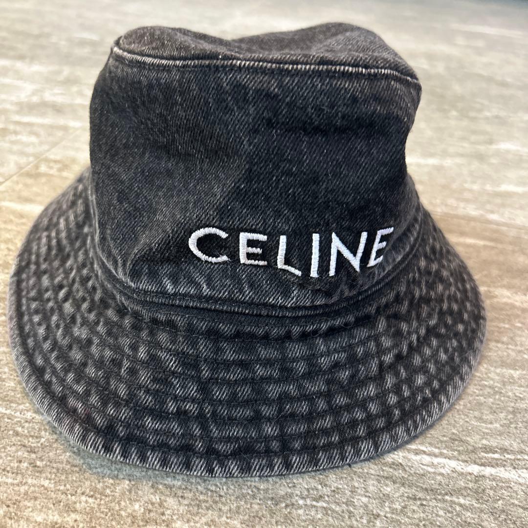 美品　ハット　セリーヌ　CELINE バゲットハット