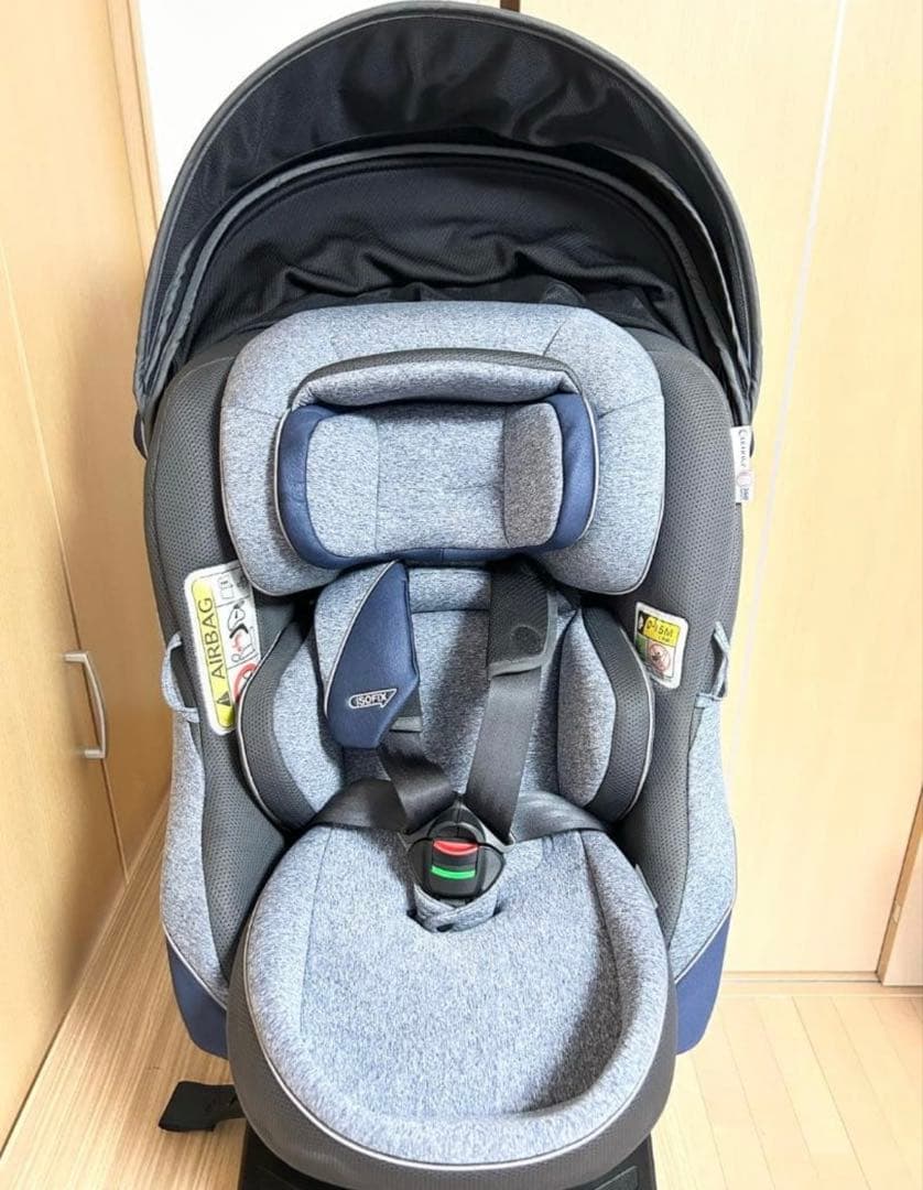Aprica クルリラプラス３６０°セーフティ ISOFIX 最高クラス