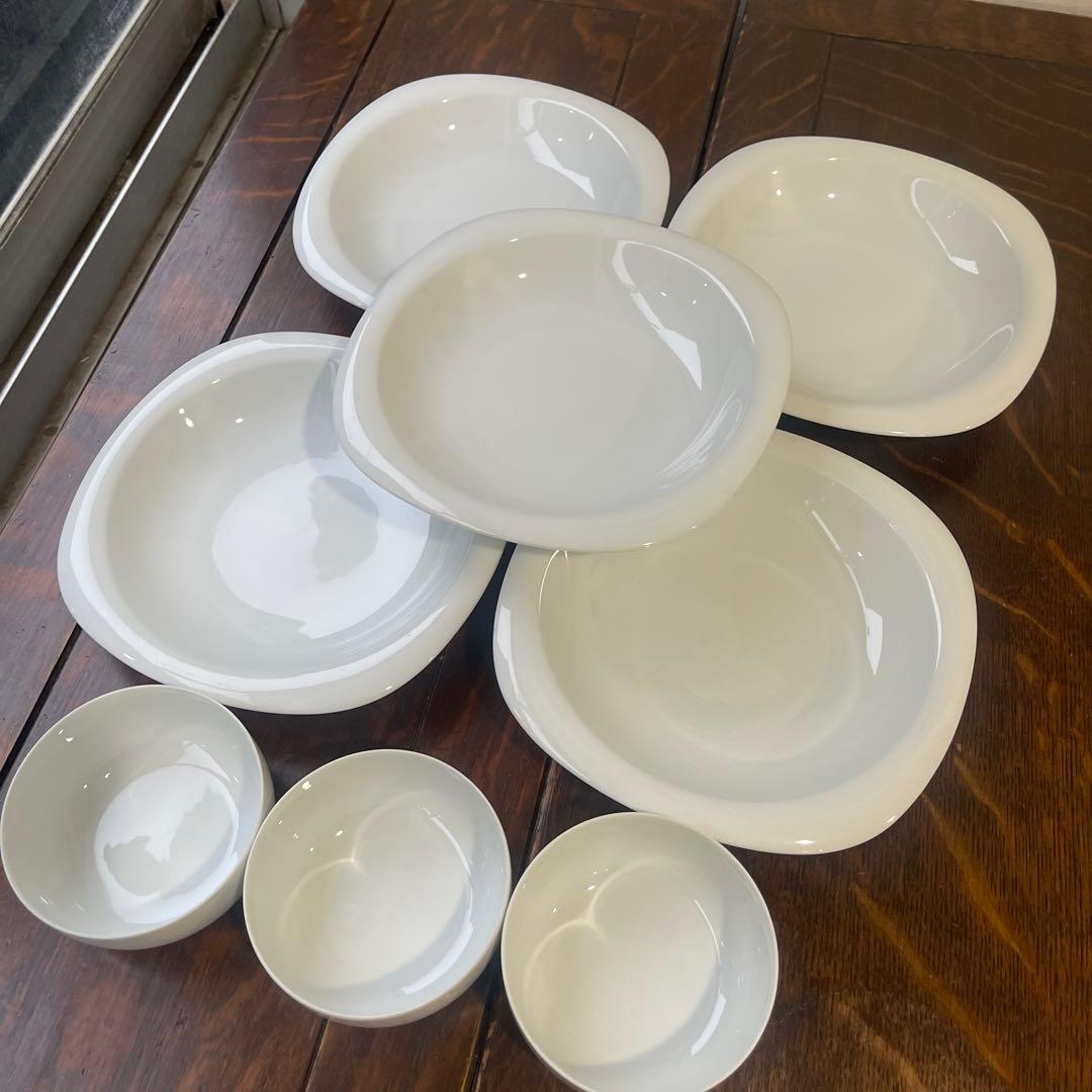 ローゼンタール　スオミ　白磁　ディーププレート　小鉢8点まとめ　21cm