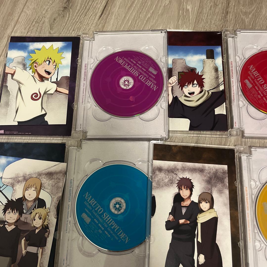 アニメDVD NARUTO-ナルト- 疾風伝 無限月読・発動の章 BOX 全4巻