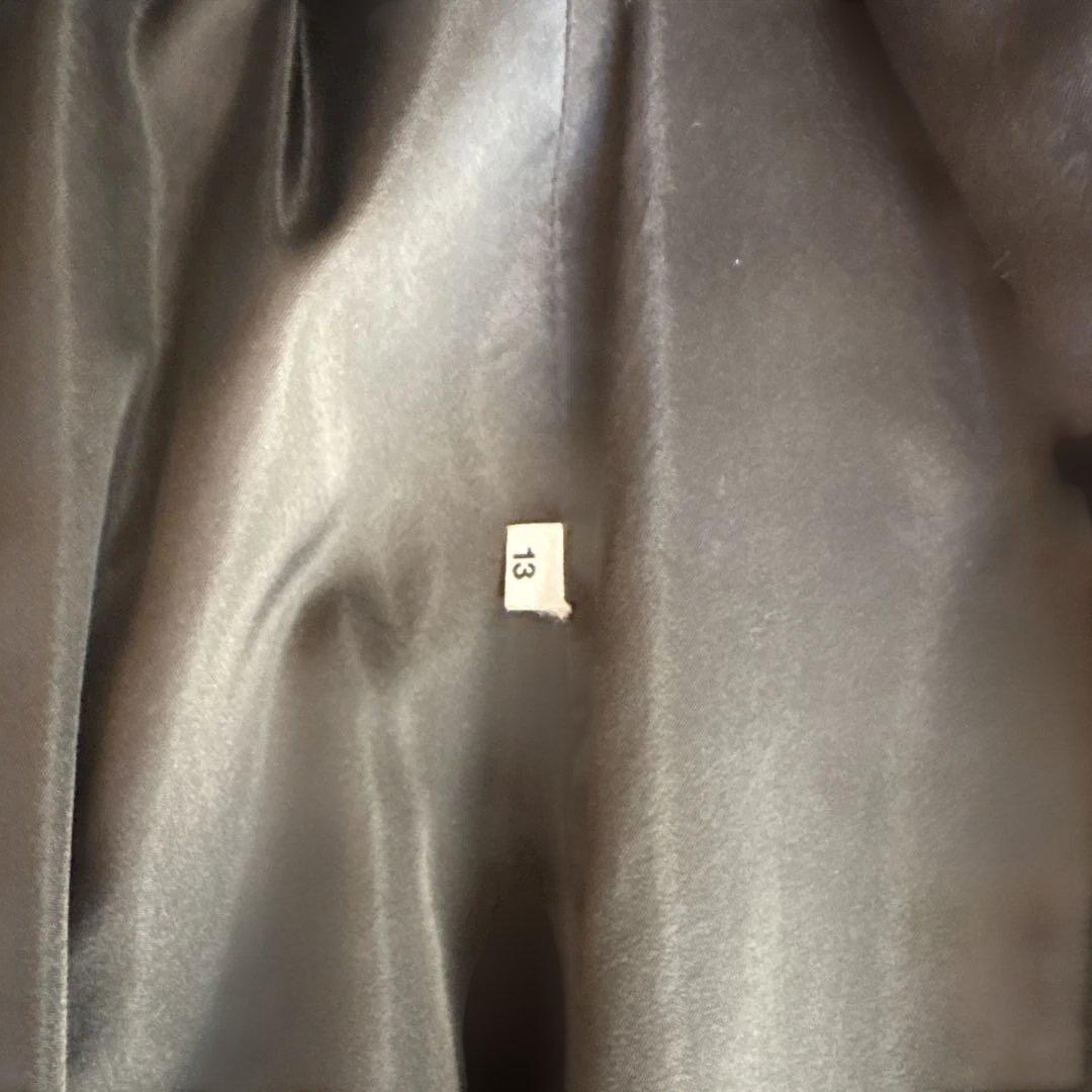 高級 ミンク リアルファーコート 13号 本毛皮