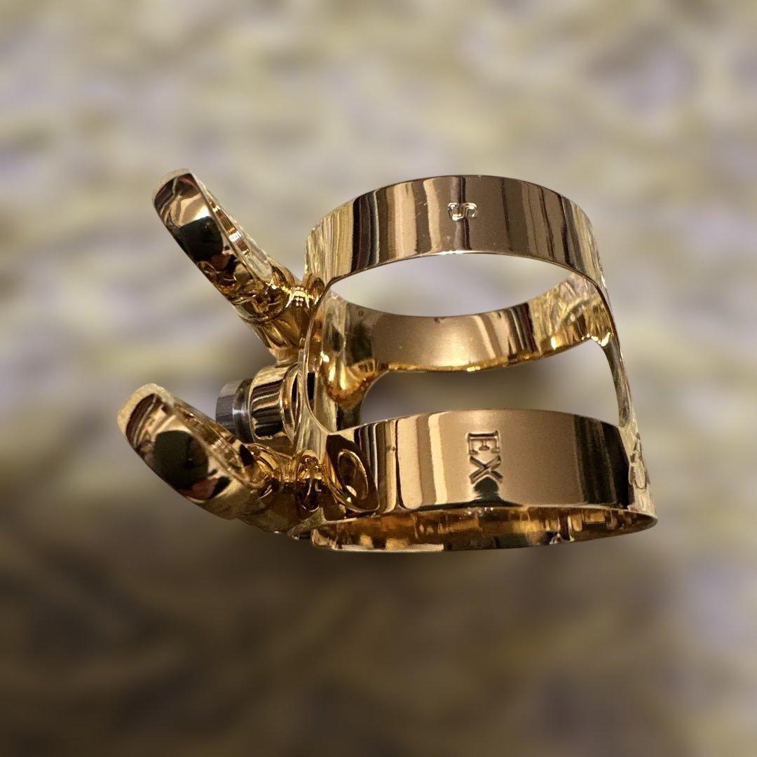 アルトサックス用リガチャ　ブルズアイ　ブルズEX GP セルマー用