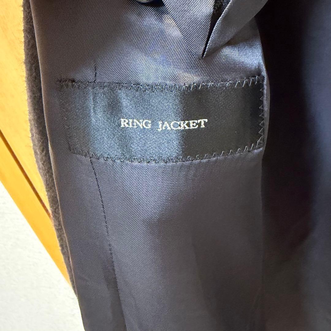 RING JACKET （リングジャケット）ベビーアルパカ チェスターコート