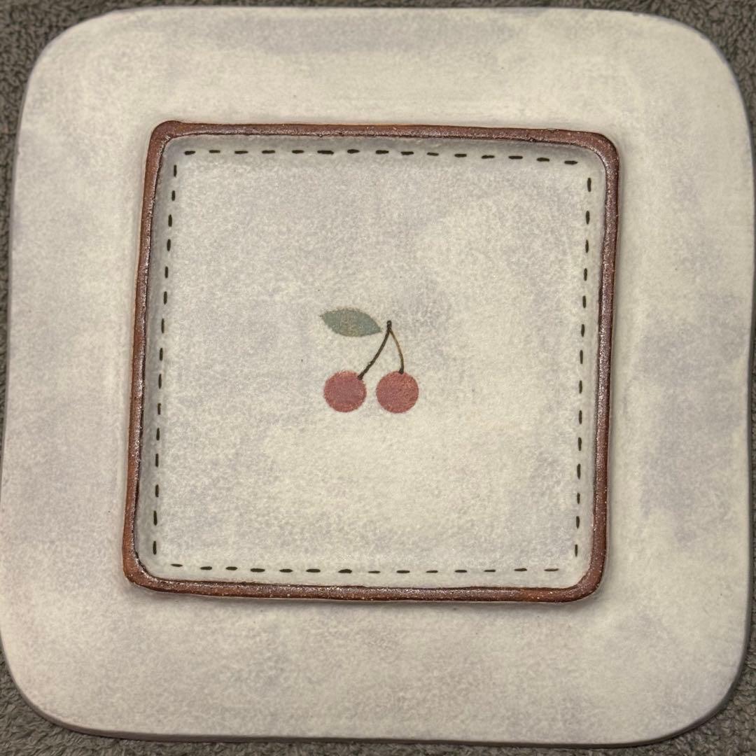 金井啓さん＊さくらんぼ大皿＊新品