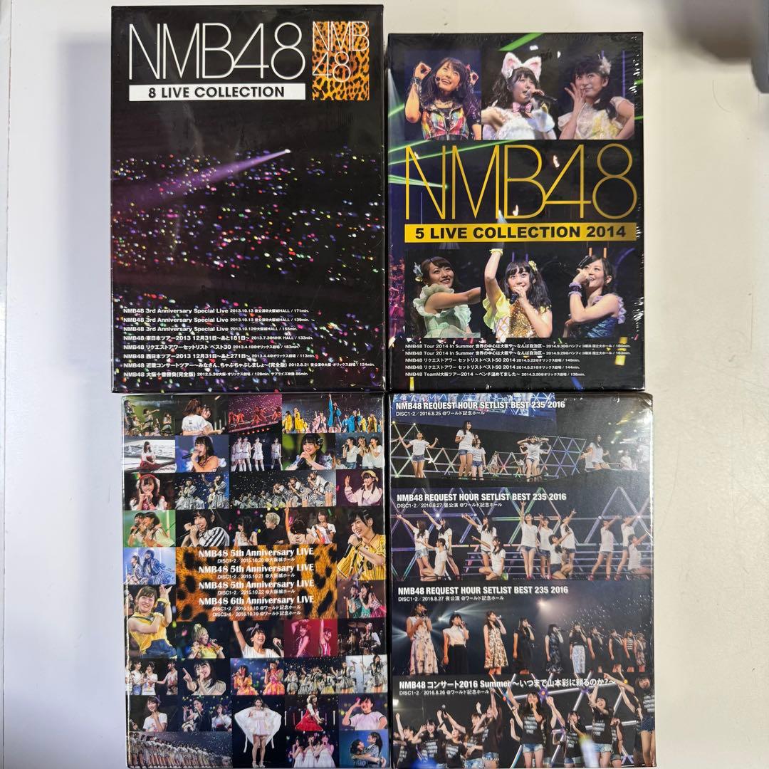 NMB48 LIVE COLLECTION DVDボックス 4点 まとめ売り