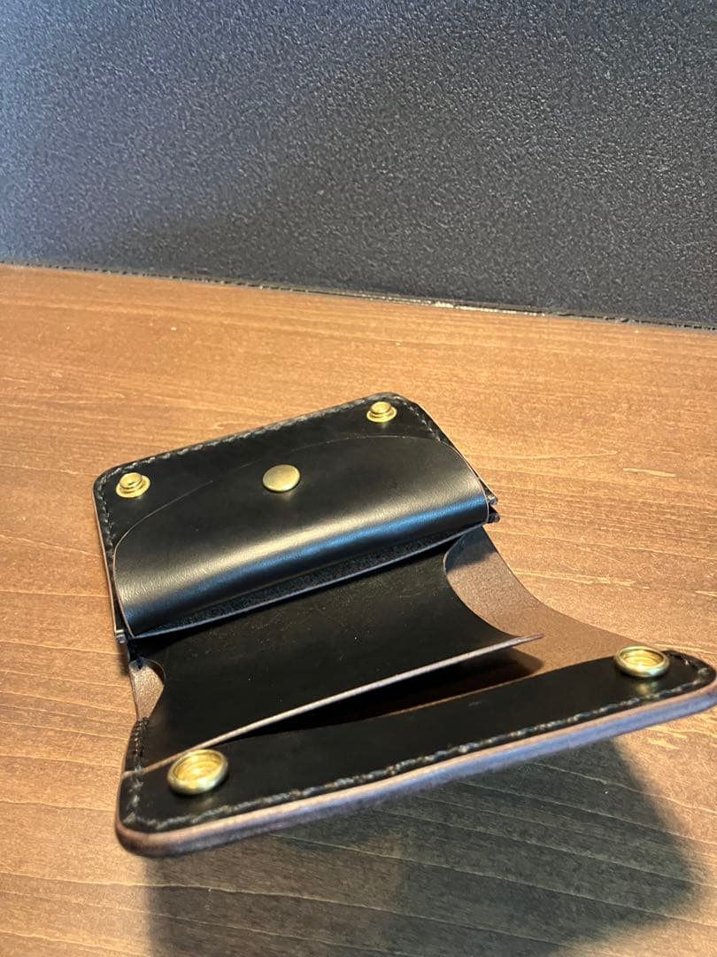 SALE ミニウォレット　アポロ　ブラス×ニッケル