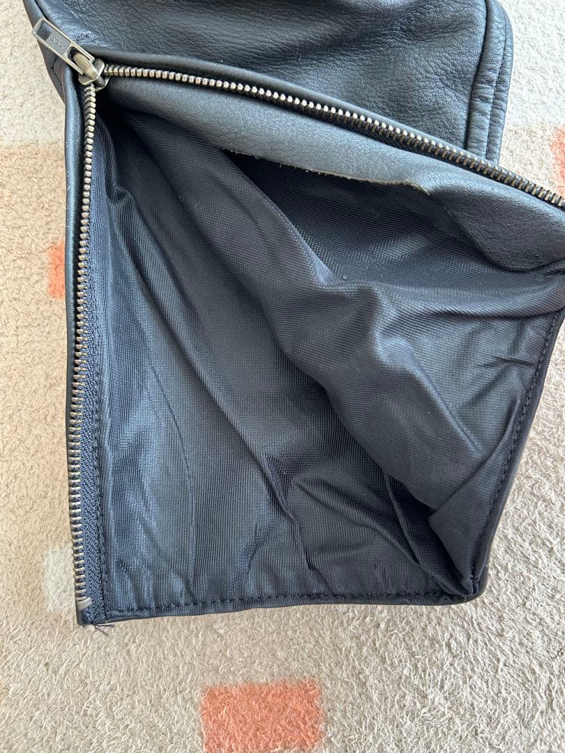 KUSHITANI バイク用レザーパンツ 3L ブラック