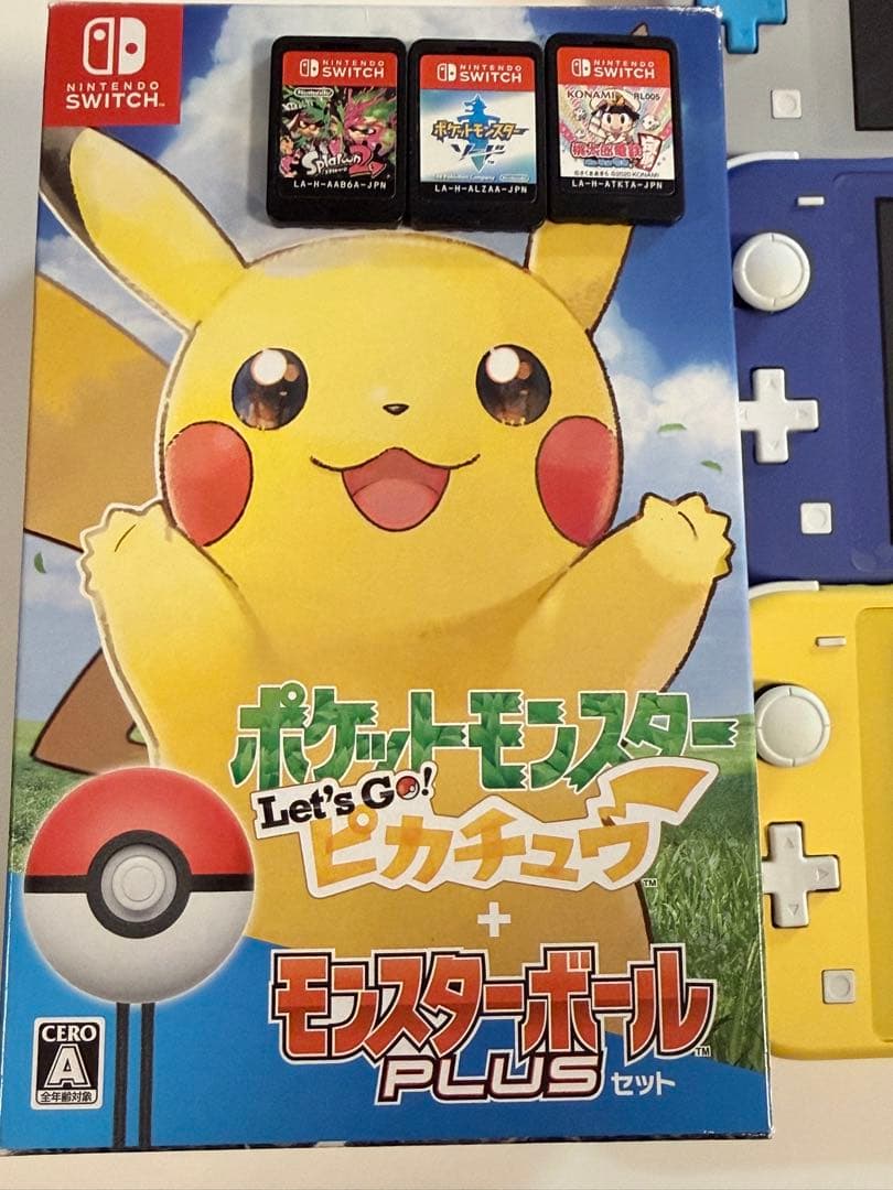 ☆*☆様 Nintendo スイッチライト 本体4台 ソフト7本 まとめ売り 現