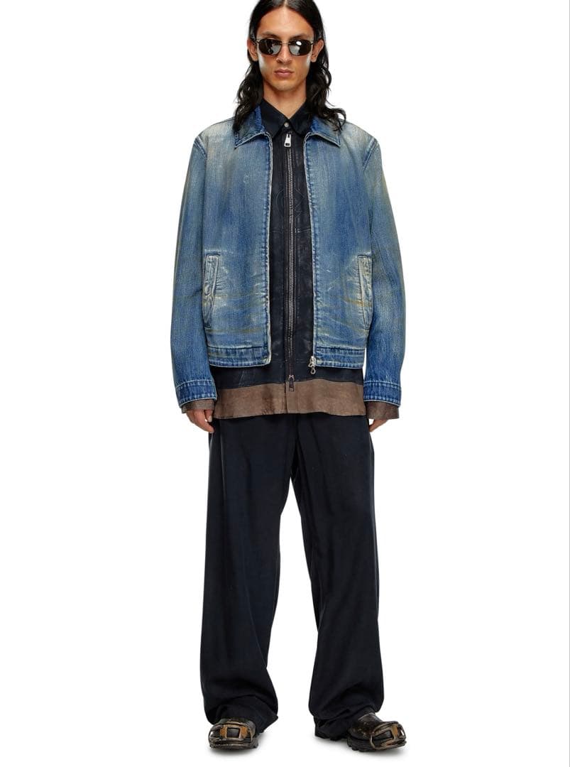 DIESEL D-Rohe デニムジャケット XXL