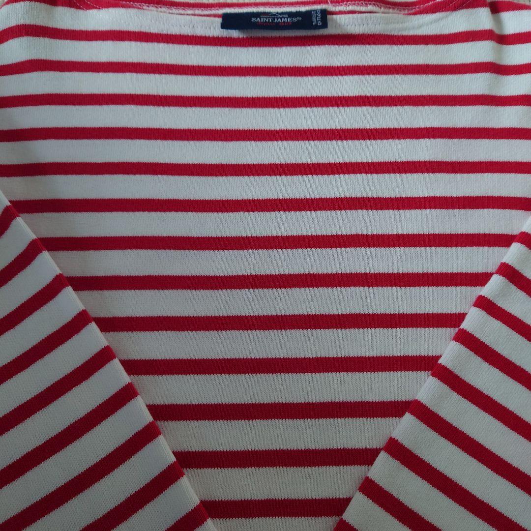 良品　ウエッソン　レッド×ホワイト　T4　セントジェームス