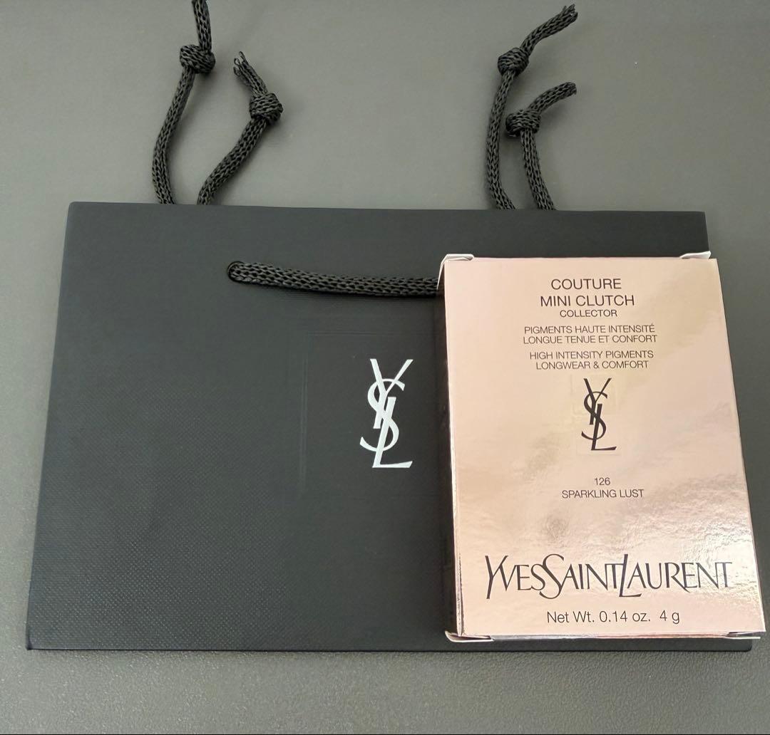 YSL イヴサンローラン クチュール ミニクラッチ 126