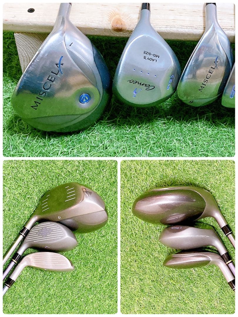 8 テーラーメイド　ルコック　初心者オススメ　ゴルフクラブ　レディースセット